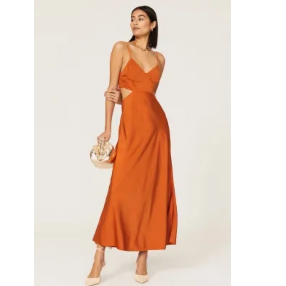 A.L.C. Blakely Cut Out Midi Dress size 8